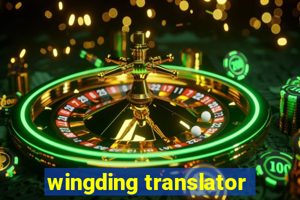 wingding translator